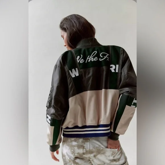 ▪️NWT We The Free Triple Kick Novelty Bomber Jacket - small - Picture 3 of 10